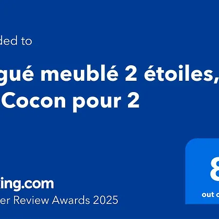 Meuble 2 Etoiles, Un Ecrin De Beaute Et De Nature Lejlighed *